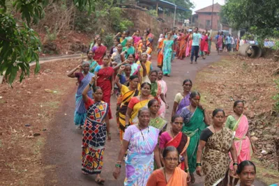 in maharashtra village  locals protesting against a refinery allege unprecedented police action