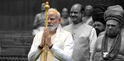 fact check  the sengol was never labelled  walking stick   nor kept in anand bhawan