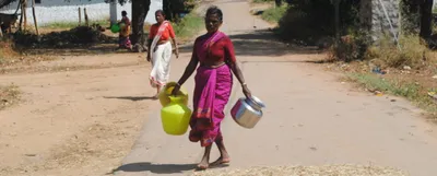 in spite of mega projects  water is scarce in rural telangana