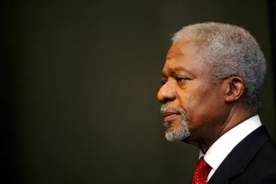 obituary  kofi annan struggled to escape the curse of history