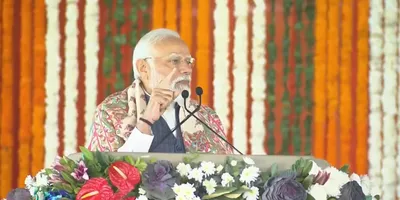 j k ‘on path of peace’  modi says in jammu during inauguration spree