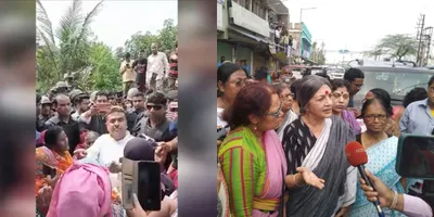 west bengal opposition leaders travel to sandeshkhali  bjp mla allegedly calls sikh officer ‘khalistani’