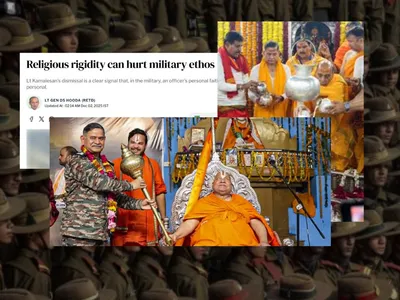 the indian army s visible adherence to the majority religion can no longer be ignored
