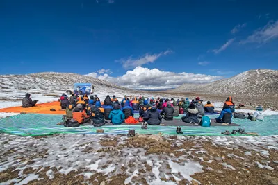 kailash mansarovar  what is the ecological footprint of isha foundation s  sacred walk  