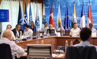 at g 7  india commits to protect freedom of expression  calls for energy access amid rising prices