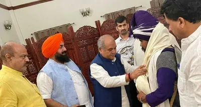 nihang groups boycott baba aman singh  ask police to probe his meeting with bjp leaders