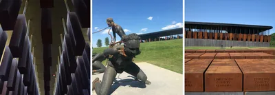 photo feature  us confronts racist past with memorial to lynching victims  