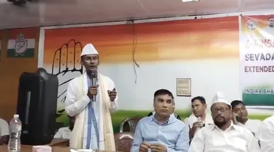 bjp s attack over congress leader singing tagore s  amar shonar bangla  in assam proves costly in bengal