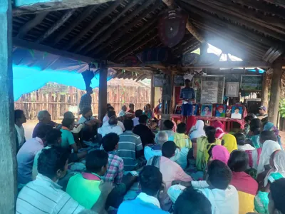  76 years after independence  we still fight   in gadchiroli  a 150 day protest against mining