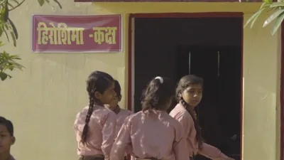watch   no electricity or teachers but war talk aplenty in up s government schools