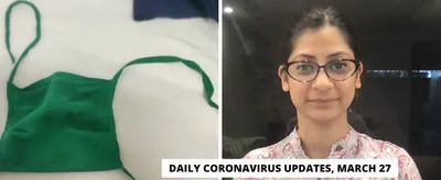 watch   coronavirus updates  march 27  unprotected medics treat covid 19 patients