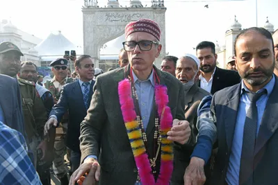 omar abdullah is sworn in as first chief minister of union territory of j k