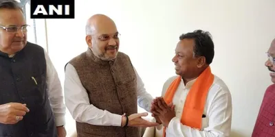 chhattisgarh polls  senior congress leader ram dayal uike defects to bjp