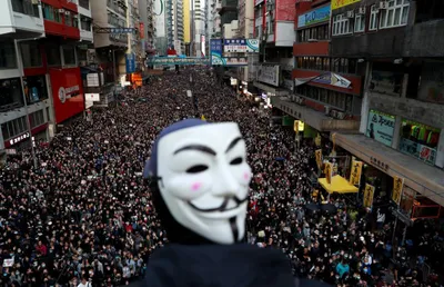 peaceful hong kong march marred by fire outside court  police say