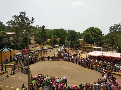 chhattisgarh government puts nmdc mine in bastar on hold after protests