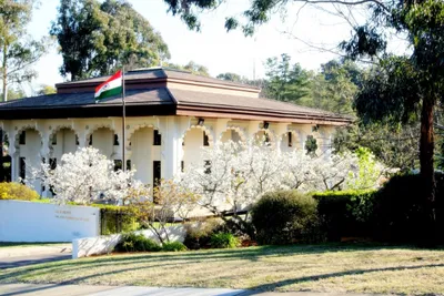 after defacement at consulate premises in melbourne  india raises issue with australian authorities