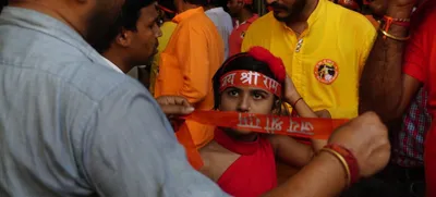in photos   the chant of hindu chauvinism – ram navami in kolkata