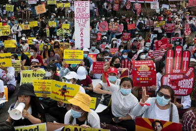  we will not surrender   myanmar rises up against the junta