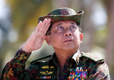 facebook bans myanmar s military chief and other political leaders