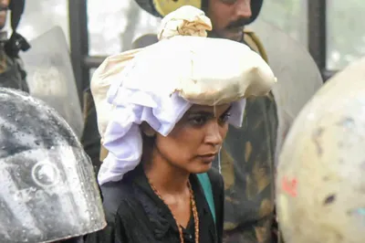 meet rehana fathima  the woman under police protection after trying to enter sabarimala