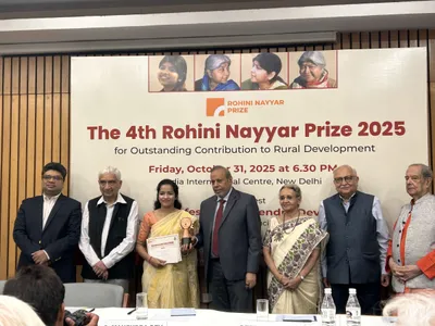 vidhya parshuramkar  24  awarded rohini nayyar prize for work on sustainable nutrition