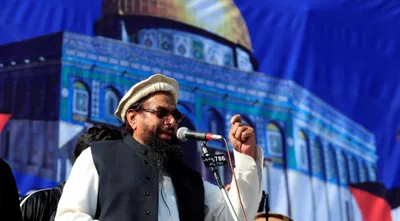 hafiz saeed pleads not guilty in terror financing cases  court official