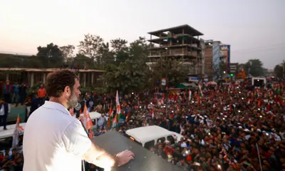 after rahul gandhi calls assam govt  most corrupt   fir against yatra for  deviating from route 