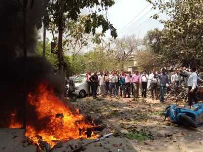 bharat bandh  clashes reported across states  four dead in mp