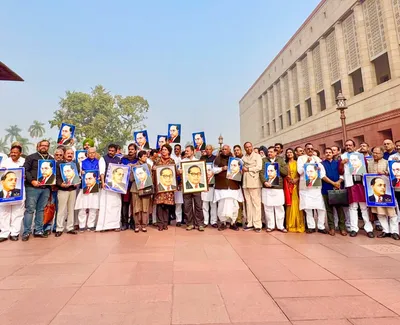 as opposition demands amit shah s apology over  ambedkar  remarks  pm defends home minister