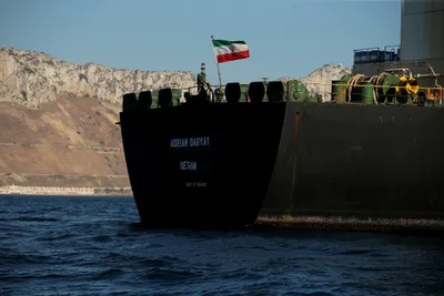 iranian tanker at centre of standoff with west leaves gibraltar