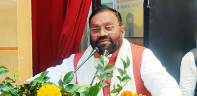 as swami prasad maurya waves bjp goodbye  political contest heats up in uttar pradesh