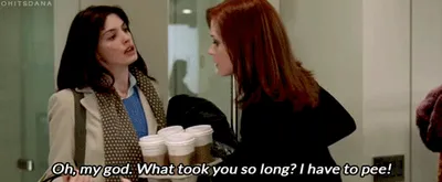  i need to pee   nothing comes between this little girl and a bathroom