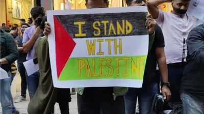 bengaluru police stifle pro palestine protests with denial of permission  firs