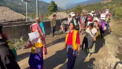 protests intensify in arunachal pradesh against siang upper multipurpose project