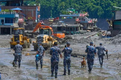 nepal tibet flash floods  290 indian nationals missing  200 stranded in china
