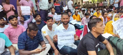 dalit  obc candidates turn up the heat on adityanath over 69 000 assistant teacher recruitment fiasco