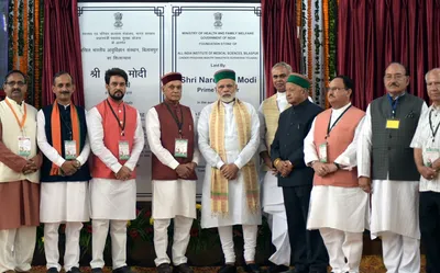 despite what he says  not a single aiims set up under pm modi is  fully functional  yet