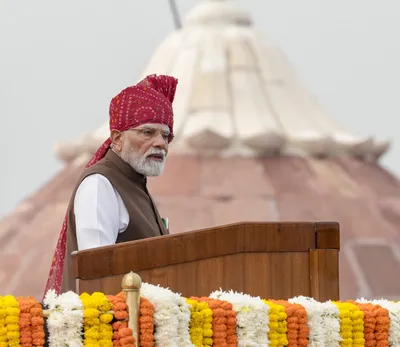 modi s 13th red fort speech revealed a leader who has lost his mojo
