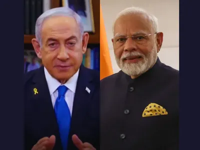 as israel escalates west asia violence  pm modi speaks to counterpart netanyahu
