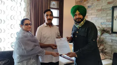 punjab  sidhu makes ex ips officer his strategic advisor