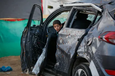 law and humanity buried in gaza rubble