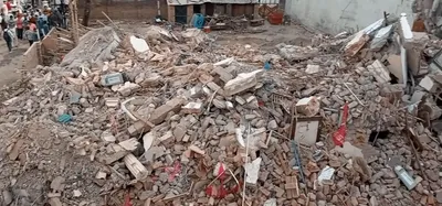 prayagraj  activist afreen fatima s house razed to the ground