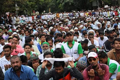 muslims in maharashtra mobilise  demand 5  reservation  punishment for lynchers