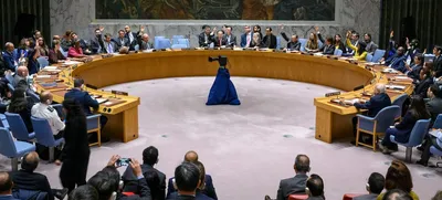 un security council passes resolution on war in gaza  us  russia abstain