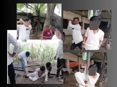 muslim schoolboys tied to pole  beaten by maratha men  latur police file fir against victims first
