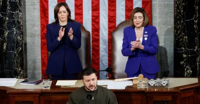 ukraine’s zelenskiy appeals for bipartisan support in speech to us congress