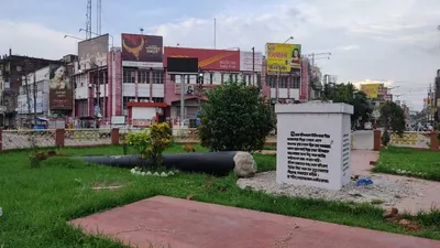 tripura government removes memorial for 1971 martyrs in agartala  faces criticism