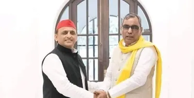 samajwadi party  rajbhar s sbsp  join hands  for up assembly polls