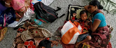 in this madhya pradesh government health centre  beds are a far cry