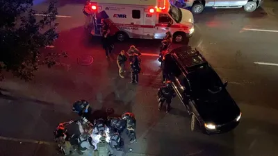 one person shot dead as trump supporters  protesters clash in portland
